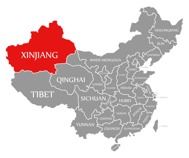 Kina i Xinjiang