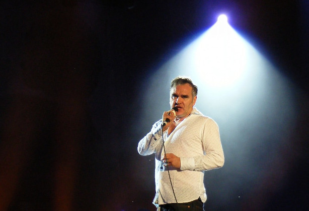 Morrissey na Hop Farm Music Festivalu, 2011.